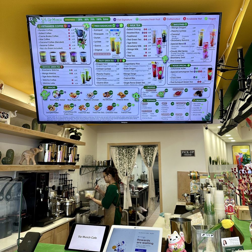 Sip Munch Cafe - Coffee & Tea Near Me - Austin, Texas