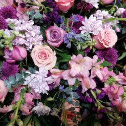 The Colonial Flower Shop - A beautiful combination of pastel flowers