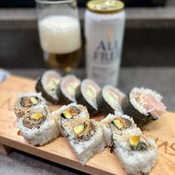 Nagomi Sushi - Unakyu and Spicy Tuna rolls