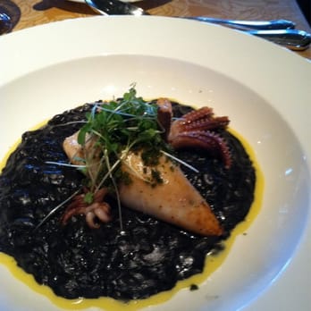 Auberge du Soleil - Squid ink risotto. Ok - Hotels Near Me - Rutherford, California