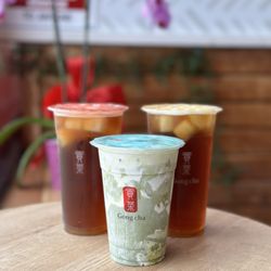 Gong Cha - Wintermelon Oolong Tea & Matcha Brûlée