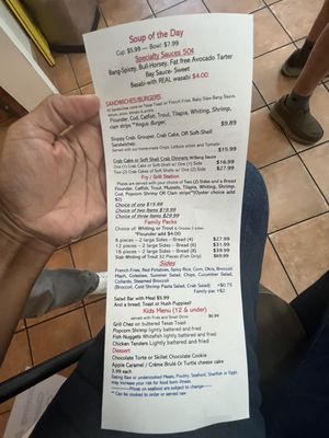Menu photo 2 A'Nets Katch Knightdale, NC