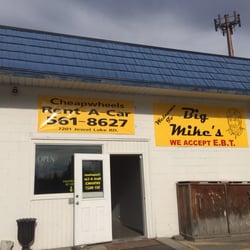 CheapWheels Rent-A-Car - Cheapwheels is at Big Mike's at the Tesoro on Jewel Lake in Anchorage.