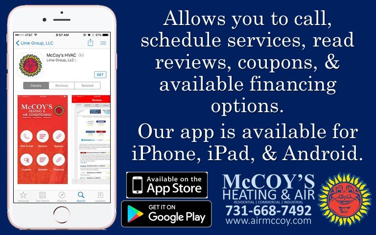 Slide of McCoy's Heating & Air Conditioning
