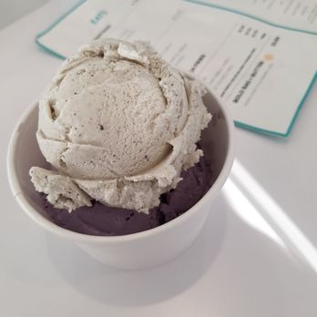 Crispy & Fluffed - 2 scoops, $4.25 (tax included): black sesame & ube - Desserts Near Me - El Monte, California Crispy & Fluffed - 2 scoops, $4.25 (tax included): black sesame & ube - Desserts Near Me - El Monte, California