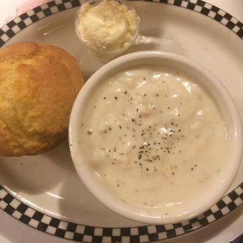 Black Bear Diner Gilbert - Warm clam chowder (not hot). Tastes like Campbells. - American Near Me - Gilbert, Arizona