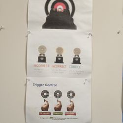 Boom Boom Firearms Training - Wall references in classroom