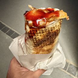 The chicken wrap The chicken wrap