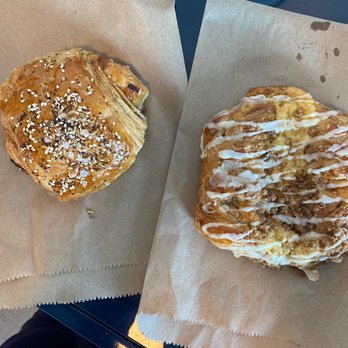 Rye Goods - Left - carmelized onion & Brie pastry Right - Kringle - Bakeries Near Me - Tustin, California Rye Goods - Left - carmelized onion & Brie pastry Right - Kringle - Bakeries Near Me - Tustin, California