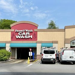 Foam & Wash Car Wash - Car wash exit