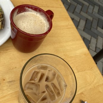 Corner Cafe - Iced coffee and cinnamon honey latte - Breakfast & Brunch Near Me - Newport, Rhode Island Corner Cafe - Iced coffee and cinnamon honey latte - Breakfast & Brunch Near Me - Newport, Rhode Island