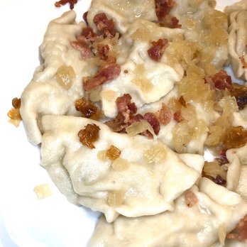 Pierogi Village - Pierogi ~ they have lots of different fillings to choose from! - Polish Near Me - Las Vegas, Nevada