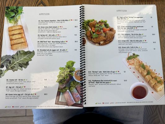 Menu photo 3 Green Lotus Restaurant San Jose, CA