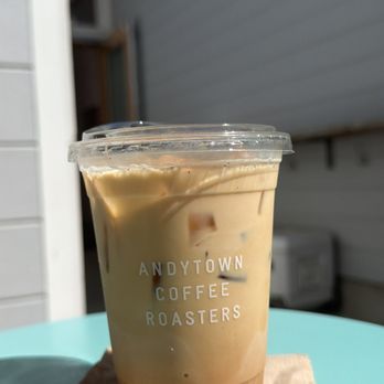 Andytown Coffee Roasters - iced pumkin spiced latte - Coffee Roasteries Near Me - San Francisco, California