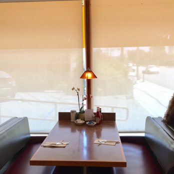 Nano Cafe - Booth. It's never empty. Someone just left. - American Near Me - Monrovia, California