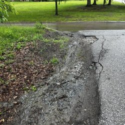 First Response Labor - Those chunks and cracks were not there before they got stuck.