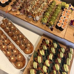 The spread at the shower! The spread at the shower!