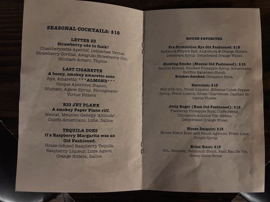 Menu photo 2 Swordfish Tom's Kansas City, MO