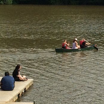 A Canoe To You - A Canoe To You patrons enjoying the day on Lake Lefferts  in Matawan, N.J. - Paddleboarding Near Me