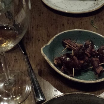 Vaca - Dates covered in bacon and dipped in honey - Tapas/Small Plates Near Me - Costa Mesa, California