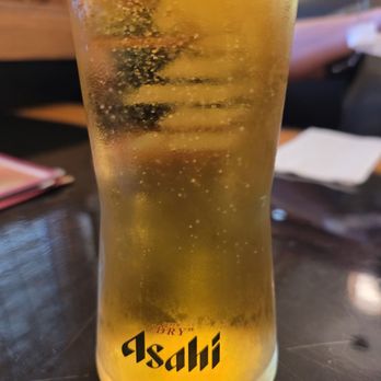 Izakaya Akatsuki - Asahi draft - Noodles Near Me - Gardena, California