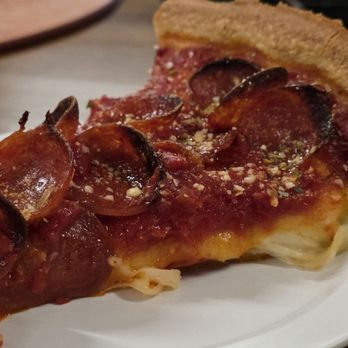 Buffalo Deep Dish - Cheese & Pepperoni Chicago Deep Dish Pizza (8 slice) - Pizza Near Me - Buffalo, New York Buffalo Deep Dish - Cheese & Pepperoni Chicago Deep Dish Pizza (8 slice) - Pizza Near Me - Buffalo, New York