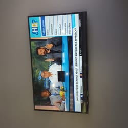 Expressway Car Wash - Nice large tv in the wait area