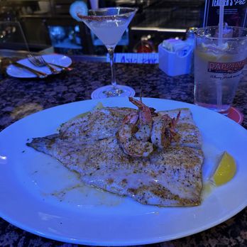 Pappadeaux Seafood Kitchen - rainbow trout & shrimp - Seafood Near Me - Arlington, Texas