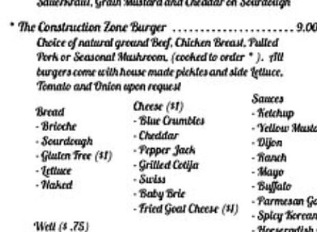 Menu photo 8 North Side Tavern Restaurant Broomfield, CO Menu photo 8 North Side Tavern Restaurant Broomfield, CO