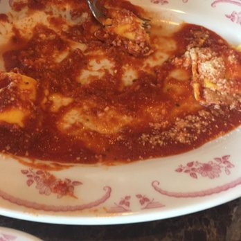 Maggiano's - Cheese Ravioli, my kid loves it I had to get the adult portion. - Italian Near Me - Friendswood, Texas