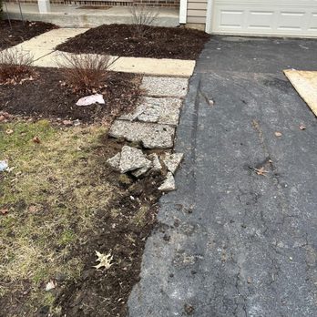 Affordable Dumpster Rentals - Who doesn't love trying to repair concrete in winter?! - Dumpster Rental Near Me - Riverview, Florida