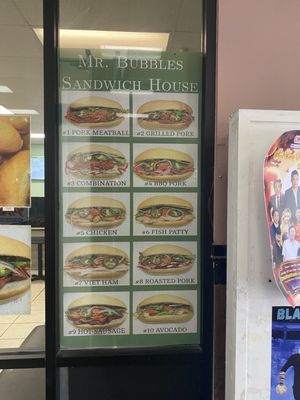 Menu photo 1 Mr Bubbles Sandwich House Gretna, LA Menu photo 1 Mr Bubbles Sandwich House Gretna, LA