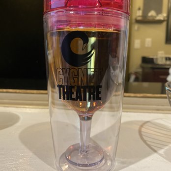 Cygnet Theatre - Cute insulated glass to take the wine "glass"inside - Performing Arts Near Me - San Diego, California Cygnet Theatre - Cute insulated glass to take the wine "glass"inside - Performing Arts Near Me - San Diego, California