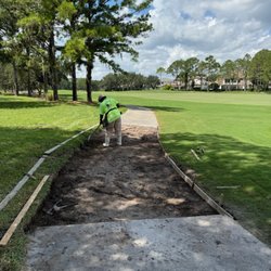 Accu-Krete - Walkway project in progress -- precision work for a clean, lasting finish.