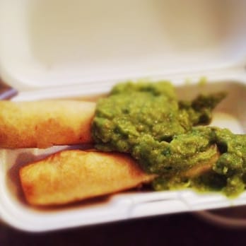 El Taco - #47 - chicken flautas with guacamole at El Taco - Mexican Near Me - Downey, California El Taco - #47 - chicken flautas with guacamole at El Taco - Mexican Near Me - Downey, California