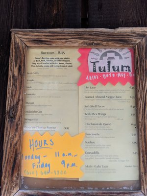 Menu photo 7 Tulum Bethlehem, PA
