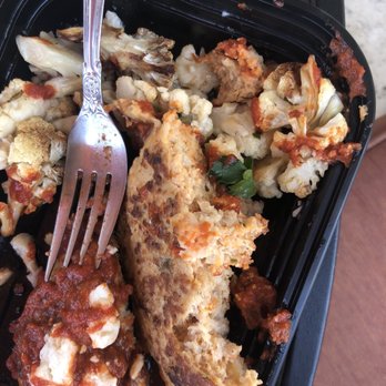 Catered Fit - I took one bite and stopped. The taste is not good. This is the 3rd meal I tossed in the trash. - Food Delivery Services Near Me