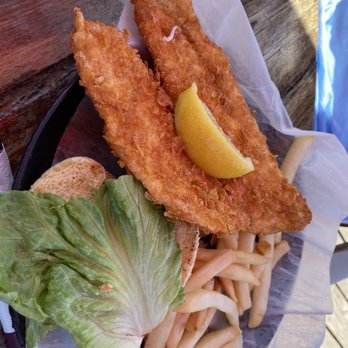 Jim's Dock - Fluke sandwich - Seafood Near Me - Wakefield, Rhode Island