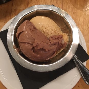 Pastaria - Salted Carmel and German chocolate gelato - Italian Near Me - Clayton, Missouri Pastaria - Salted Carmel and German chocolate gelato - Italian Near Me - Clayton, Missouri