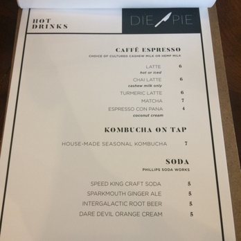 Die Pie - Menu - Pizza Near Me - Edmonton, Alberta
