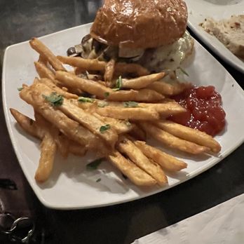 COVE - Mushroom burger - Sports Bars Near Me - Olympia, Washington