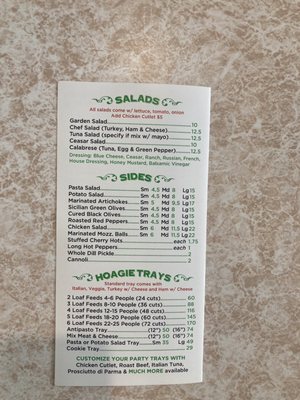 Menu photo 3 Antonio’s Deli Philadelphia, PA Menu photo 3 Antonio’s Deli Philadelphia, PA