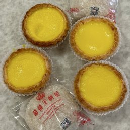 Egg Tart, Peanut Mochi