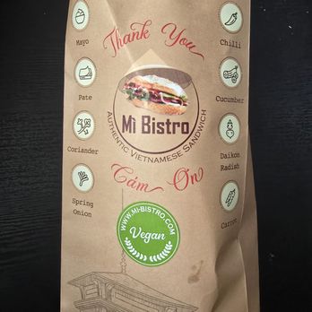 Mi Bistro - Cute packaging, big sandwich that tastes delicious! - Sandwiches Near Me - Stockton, California Mi Bistro - Cute packaging, big sandwich that tastes delicious! - Sandwiches Near Me - Stockton, California