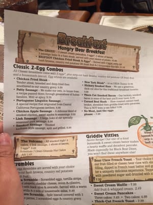 Menu photo 8 Black Bear Diner Danville Danville, CA