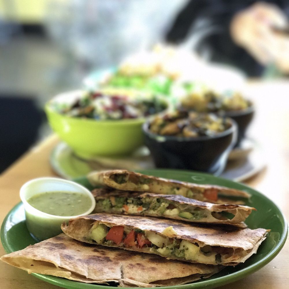 Laughing Planet - Crispy veggie quesadilla - Vegan Near Me - Reno, Nevada Laughing Planet - Crispy veggie quesadilla - Vegan Near Me - Reno, Nevada