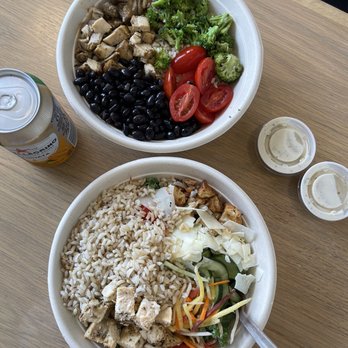 Greenbar - Kale Caesar Bowl + Rice and Build Your Own Bowl - Salad Near Me - Fort Washington, Maryland
