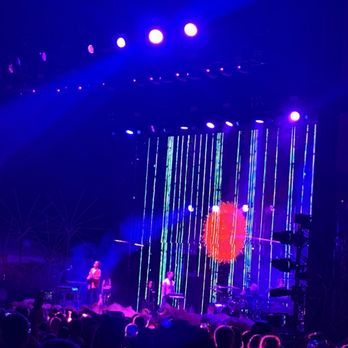Red Hat Amphitheater - All the lights!! - Music Venues Near Me - Raleigh, North Carolina