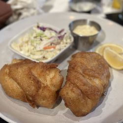 Fish and chips... very good