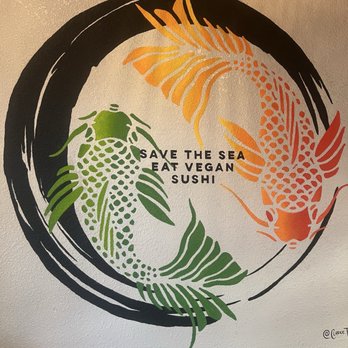 Daikon Vegan Sushi  - Cute Vegan Wall Art - Vegan Near Me - Las Vegas, Nevada